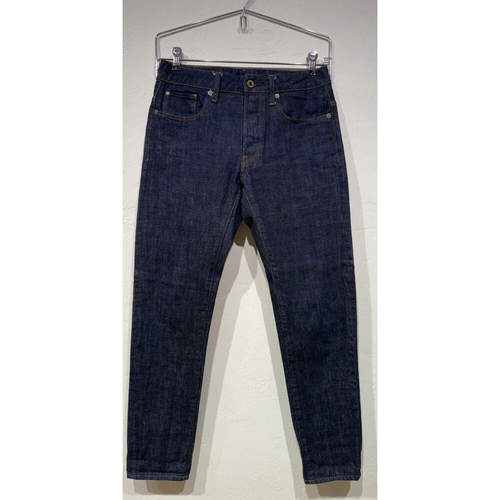 G-Star Raw Dark Wash Button Fly Denim Jeans Mens - (29x29)
